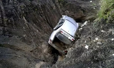 Yardımlıda avtomobil dərəyə aşdı: ölən və yaralananlar var