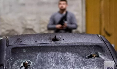 Rusiya raket hücumundan sonra... - FOTO