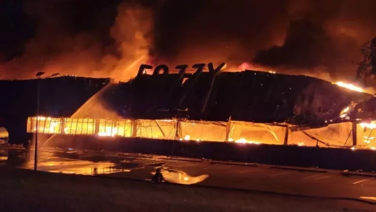 Rusiyanın Volqoqrad limanında güclü yanğın başlayıb