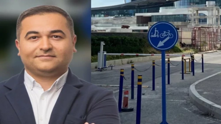 İlkin daha bir yoldan şikayət etdi - FOTO