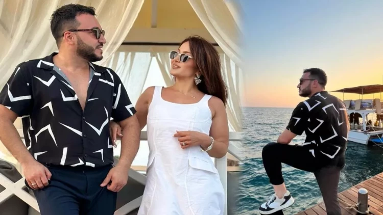 Elvin xanımı ilə istirahətdə - FOTO