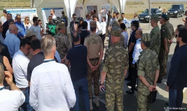 Diplomatik korpus üzvləri Ağdam-Xankəndi yolunda olublar - FOTO