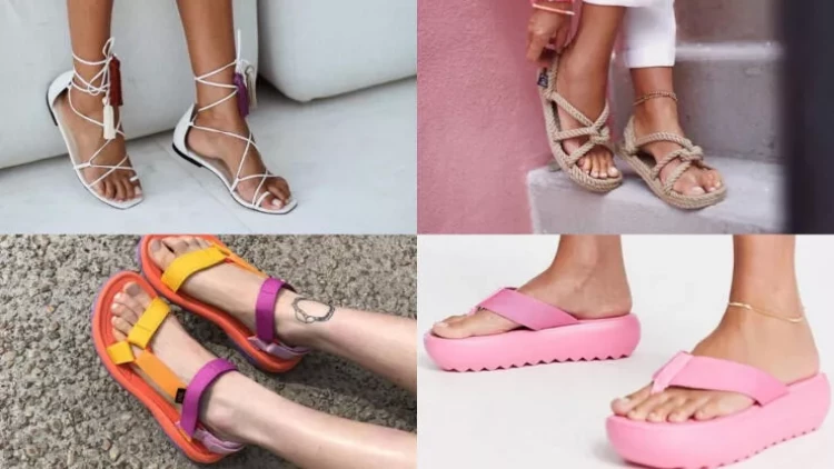 Bu il dəbdə olan çimərlik ayaqqabıları - FOTOlar