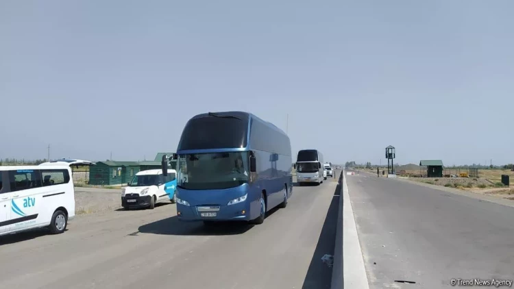 Azərbaycandakı diplomatik korpus üzvlərinin Ağdama səfəri başlayıb - FOTO