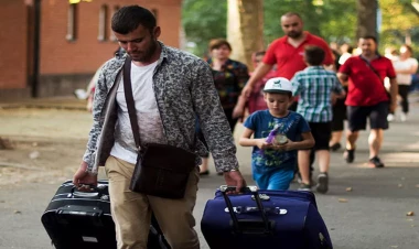 Nyu-Yorkda miqrant böhranı yaşanır - FOTO