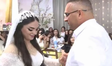 Masallıda toyda gəlinin atasına sürprizi maraqla qarşılandı - VİDEO
