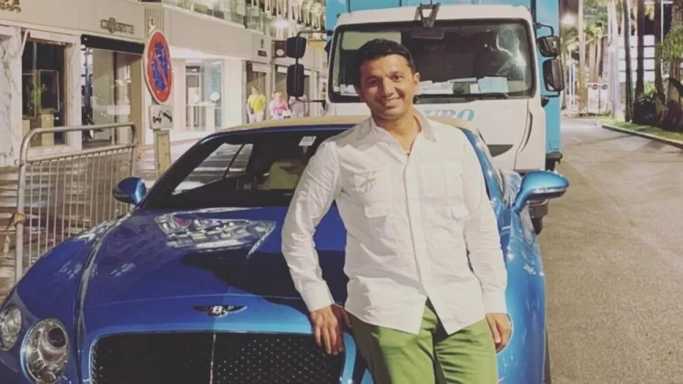 Xəyyam bahalı avtomobilini özü ilə Fransaya apardı - 99XN999 - FOTO