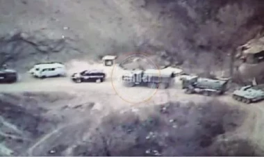 Qarabağdakı erməni separatçıları yenə silah daşıyır - VİDEO