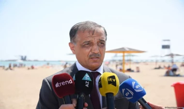 Paytaxtdakı ictimai çimərliklərdə vətəndaşların istirahəti yüksək səviyyədə təşkil edilib - FOTO