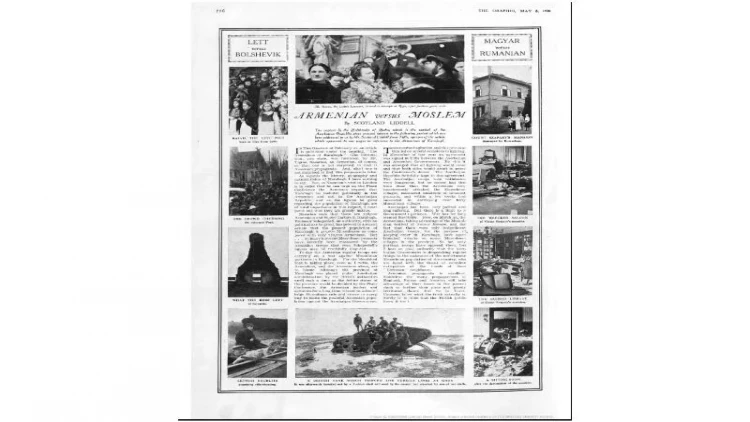 İllərdir dəyişməyən erməni yalanları - 1920-ci ilin nəşrindən FOTOFAKT
