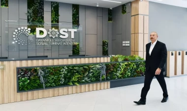 Bərdədə Qarabağ Regional DOST Mərkəzinin və Qarabağ Regional Peşə Hazırlığı Mərkəzinin açılışı olub - FOTO