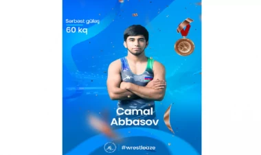 Camal Abbasov dünya üçüncüsü oldu