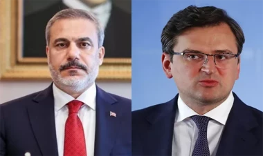 Hakan Fidan ukraynalı həmkarı ilə danışdı