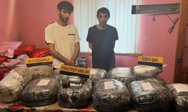 İrandan 73 kq narkotik vasitə gətirən dəstə üzvləri həbs olunub - VİDEO