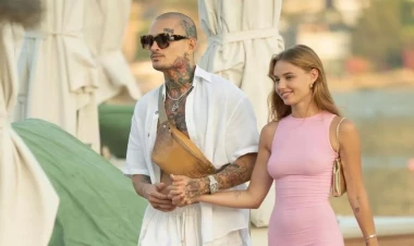 Məşhur reper yeni sevgilisi ilə FOTOLARINI PAYLAŞDI