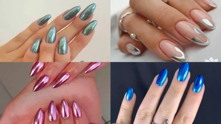 2023 yay gözəllik trendi: Metal dırnaqlar - FOTOlar