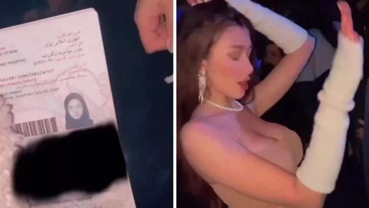 Hicablı qadının gecə klubundan VİDEOsu yayıldı