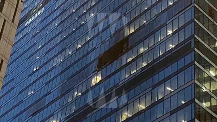 Moskvaya dron hücumu olub - FOTO