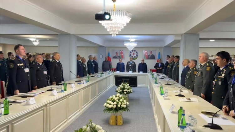 Daxili İşlər Nazirliyinin Daxili Qoşunların Hərbi İnstitutunda “Zəfər tarixi” elmi-nəzəri konfransı keçirildi - FOTO