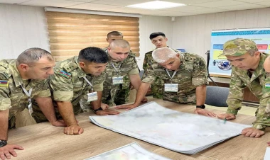 Azərbaycan-Özbəkistan hərbi təlimi başlayıb - FOTO