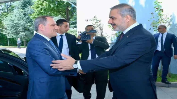 Ceyhun Bayramovla Hakan Fidan bu məsələləri müzakirə ediblər - FOTO