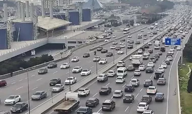 Bakı-Sumqayıt yolundakı tıxac tarixə qovuşur - VİDEO