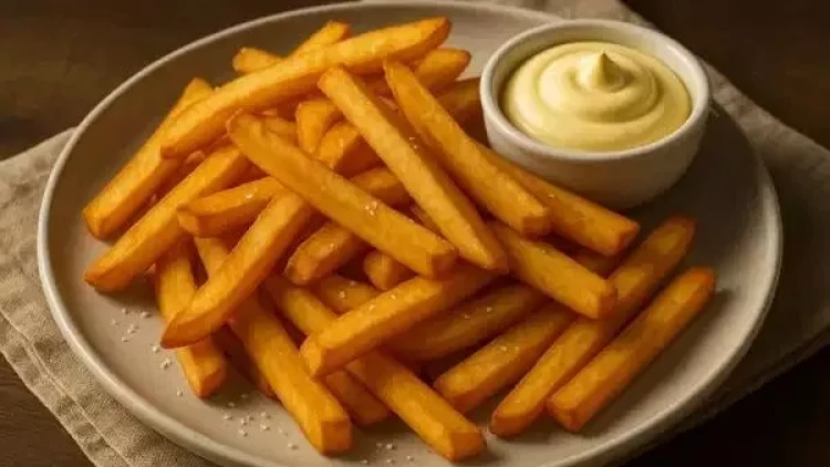 Üstü xırt-xırt, içi yumşaq ləzzət: Hollandsayağı kartof qızartması