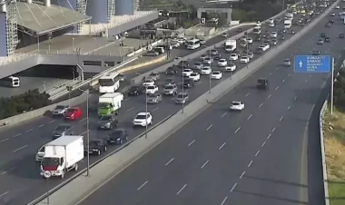 Bakı-Sumqayıt şosesində sıxlıq