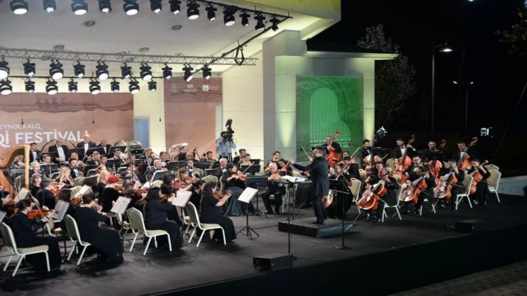 XIII Qəbələ Beynəlxalq Musiqi Festivalının açılış mərasimi olub - FOTO