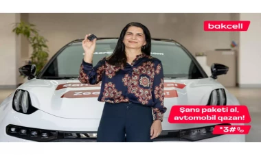 Bakcell abunəçisi 1 AZN-lə lüks avtomobil sahibi oldu!