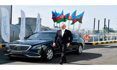 Prezident “Şimal” Elektrik Stansiyasının yeni estakadasının və su nasos stansiyalarının açılışında iştirak edib - VİDEO - FOTO