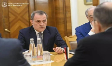 Ceyhun Bayramov Lavrovla görüşüb - FOTO