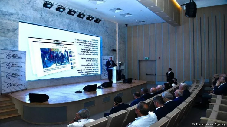 Avropanın informasiya agentliklərini birləşdirən “Central Europe Report” layihəsi Şuşa Qlobal Media Forumunda təqdim olunub - VİDEO - FOTO