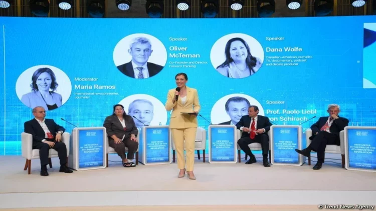 Şuşa Qlobal Media Forumu çərçivəsində panel müzakirəsi keçirilib - FOTO