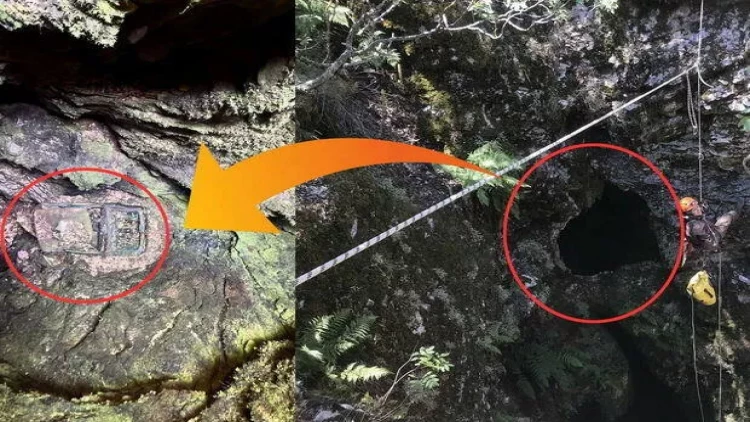 Antalyada şaquli mağarada inanılmaz tapıntı - FOTO