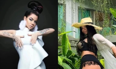 12 kiloqram arıqlayan müğənni çimərlik geyimində - FOTO