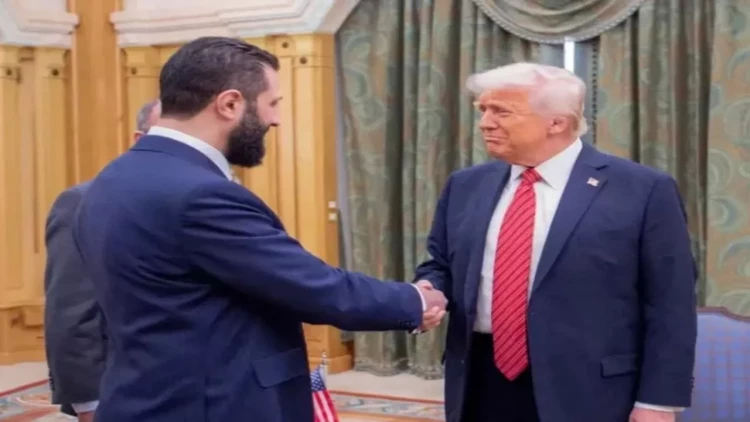 79 il sonra ilk - Şaraa Trampla görüşdü