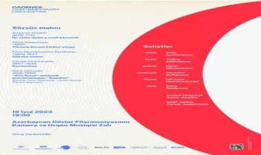 Cadenza Contemporary Orchestra mövsümün bağlanış konsertinə hazırlaşır