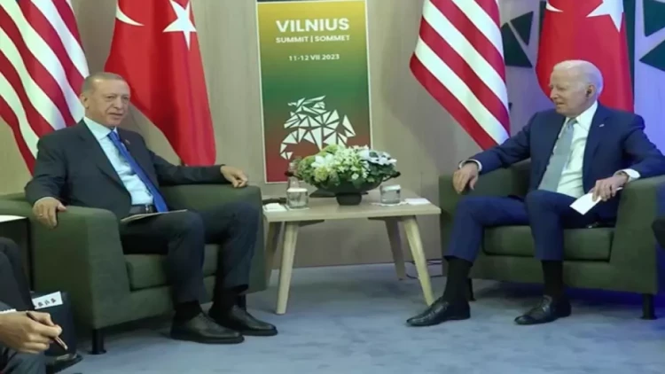 Rəcəb Tayyib Ərdoğan və Cozef Bayden arasında görüş başlayıb