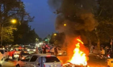 Qərbi Azərbaycan əyalətində əhali ayağa qalxdı:  Tonqallar qalandı, yollar bağlandı - VİDEO