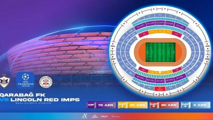 “Qarabağ” - “Linkoln” matçının biletləri nə vaxt satışa çıxarılacaq?