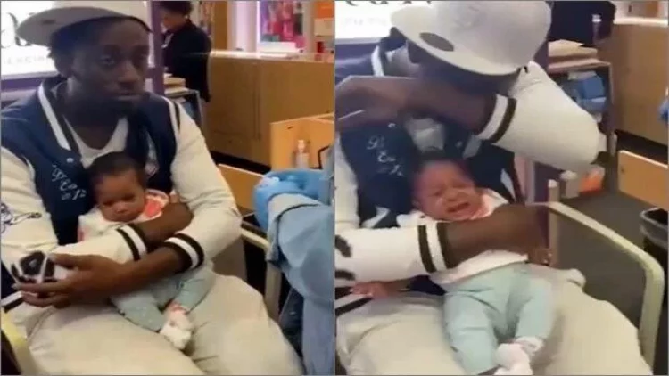 Uşağın qulağını deşdilər, atası ondan bərk qışqırdı - VİDEO