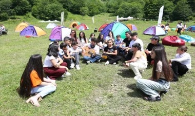 Göygöldə uşaq yay düşərgəsində ustad dərsləri başlayıb - FOTO