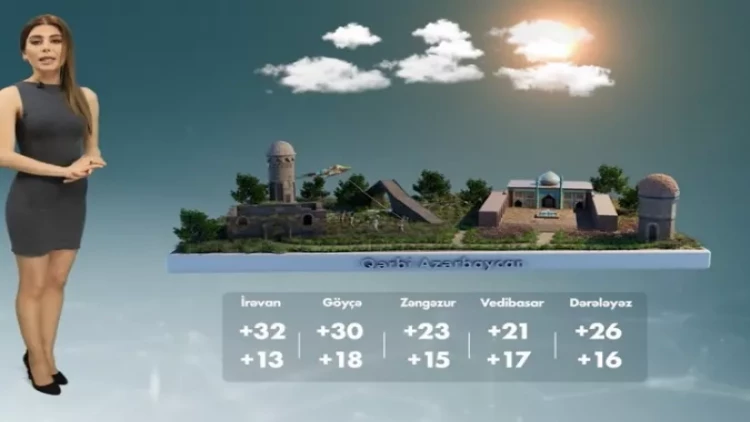 Hava proqnozu Ermənistanı belə qorxuya saldı - FOTO