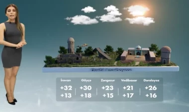 Hava proqnozu Ermənistanı belə qorxuya saldı - FOTO