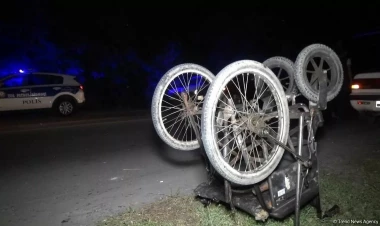 Bərdədə DƏHŞƏTLİ QƏZA: KamAz əlil arabasında olan şəxsi vuraraq öldürüb - FOTO