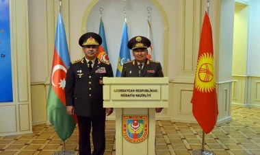 Azərbaycan ilə Qırğızıstan arasında hərbi əməkdaşlıq məsələləri müzakirə edilib