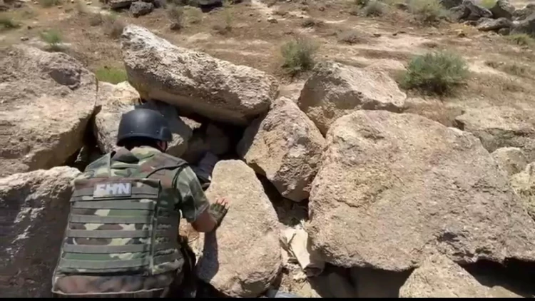 Suraxanıda qumbara aşkarlanıb - VİDEO - FOTO