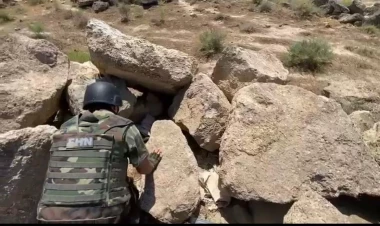 Suraxanıda qumbara aşkarlanıb - VİDEO - FOTO