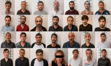 Polis əməliyyat keçirdi: 44 nəfər saxlanıldı - VİDEO